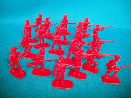 revolutionary war plastic soldiers