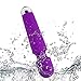 Personal Quiet Mini Bullet Vibrator with10 Modes Sex Toys for Clitoris G-spot Stimulation, Waterproof Wand Massager for Women or Couple Fun (Pink) (Mini Blue)