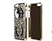 iPhone 6 Case,Inspirationc Eyelash Bling Bling Hard Case Cover for Apple iPhone 6 4.7 Inch--Gold