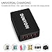 DUMVOIN USB QC3.0 Charger with 4 Quick Charge 3.0 Ports for iPhone 8/8 Plus/7/7 Plus,iPad Pro/Air 2,Galaxy S8/S7/Edge, Note 5/4,LG G5 (Qualcomm Certified)