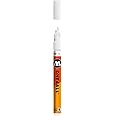 Molotow ONE4ALL Acrylic Paint Marker, 1mm Extra Fine, Signal White, 1 Each (127.102)