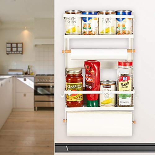 Pittaigo Spice Rack for Refrigerator, MultiTier