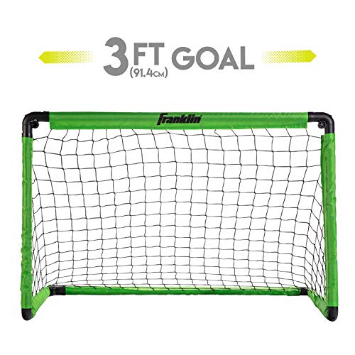 Franklin Sports Kids Mini Soccer Goal Set Backyard/Indoor Mini Net