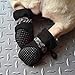 ROTANET Dog Shoes Pet Boots 4PCS Indoor Outdoor Adjustable Fastening Straps Drawstring Anti-Slip Rubber Sole Nonslip Reflective Breathable Washable Lightweight Protective Winter Small S Black