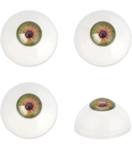 Yeux poupée ancienne Noisette 15mm Hazel mouth blown eyes antique doll