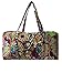 Vera Bradley Large Duffel in Plum Crazy with Solid Plum Interior