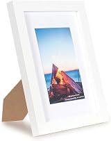 Scholar Tree White A5 Photo Frames Set of 4 Wooden, Wall or Table Mountable view 3