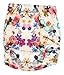 Newborn Cloth Diaper 6-Pack Covers With Inserts (Girl)