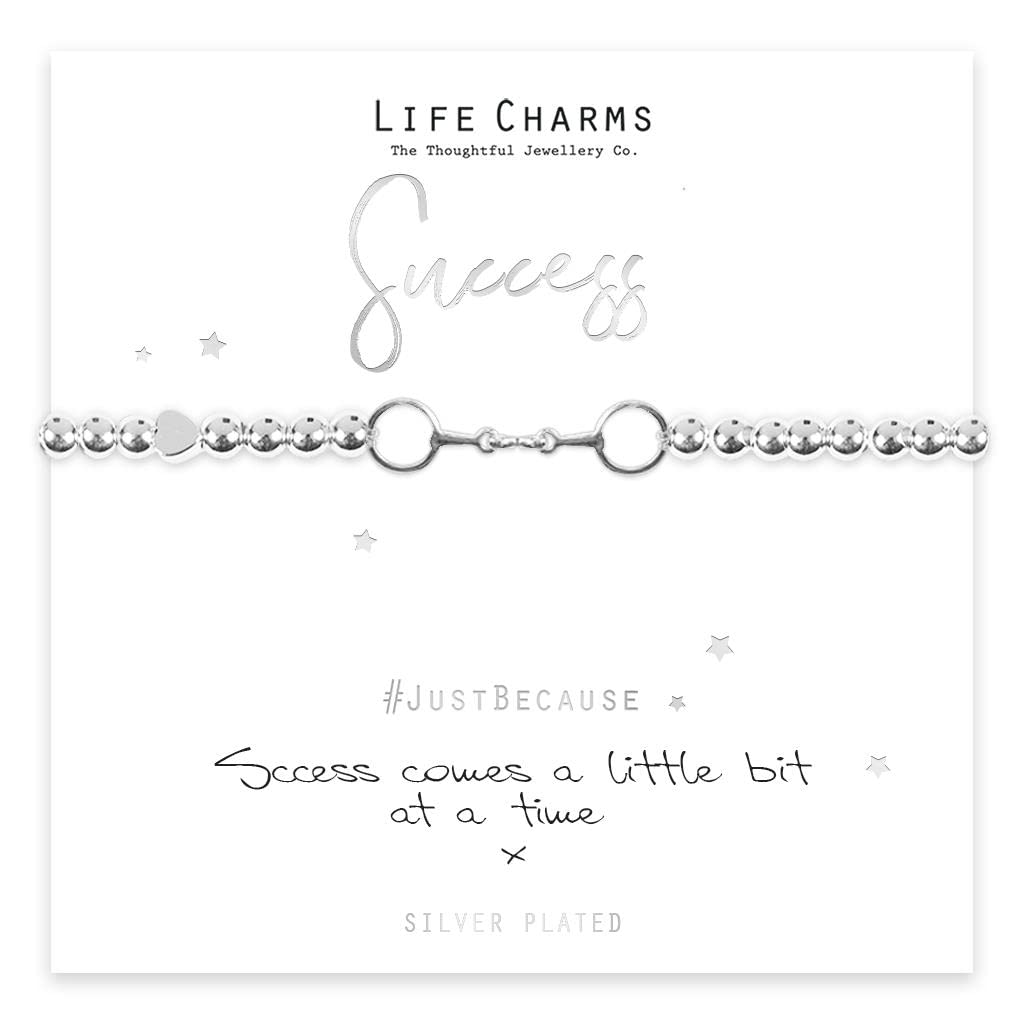 Life Charms Success Comes A Little Bit at A Time Bracelet