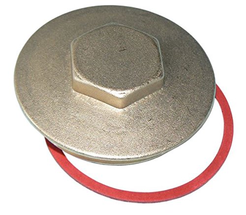 2.1/4" Brass Immersion Heater Plug & Washer