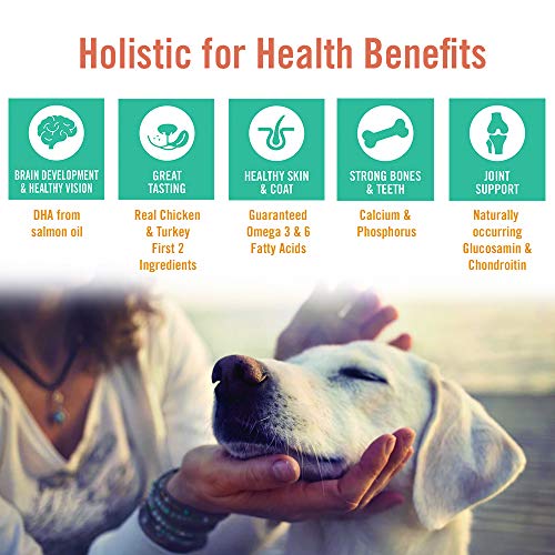 Chicken Soup for The Soul Mature Dog Food, Chicken, Turkey & Brown Rice Recipe, 28 lb. Bag | Soy Free, Corn Free, Wheat Free | Dry Dog Food Made with Real Ingredients