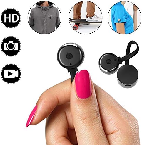 cyperlink HD 720P Portable Spy Mini Camera and Video Recorder with Motion Detective for Home Surveillance