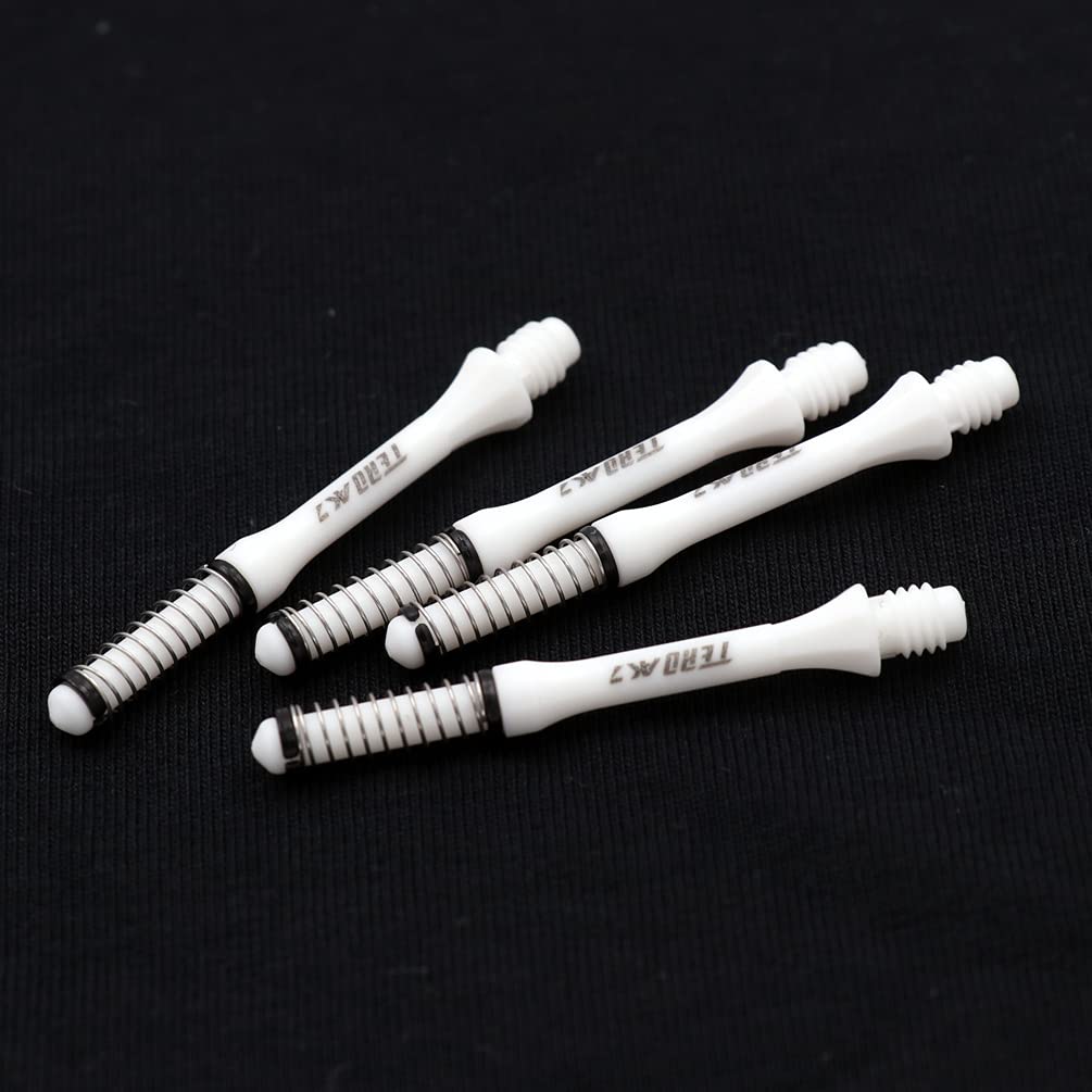 CUESOUL TERO AK7 Dart Shafts Built-in Spring Telescope for Steel Point Arrows and Soft Pointed Arrows, Set of 4 pFCS（FCS-AK7+2XD37）