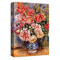 Canvas Wall Art Dance in The Country by Pierre-Auguste Renoir Canvas Prints Home Artwork Decoration for Living Room,Bedroom - 12x18 inches