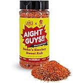 Lane's Bama Grill Master BBQ Seasonings and Rubs, Sweet and Smoky Seasoning Rub for Grilled Meats & Veggies BBQ Rubs for Smoking, Made in USA, 13.2 Oz
