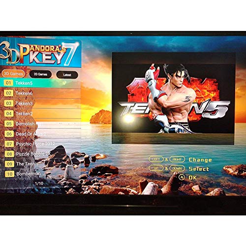 2177 Pandora's Box 7 3D Arcade Machine Game Console Newest System Full HD 1920x1080 Video Game Double Stick 2 Player