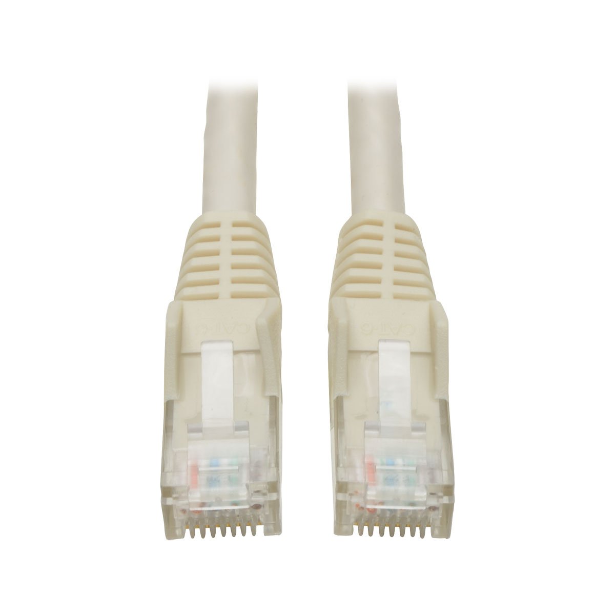 Tripp Lite N201-010 RJ45 Male to Male Cat6 Gigabit Snagless Molded Patch Cable - White