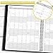 2019 Planner - 2019 Weekly Appointment Book/Planner, Daily/Hourly Planner with Tabs, 8.5”x 11”, Wirebound - Poluma