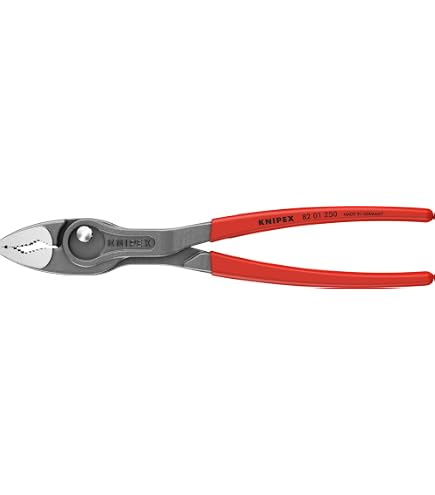 KNIPEX 82 02 250 TwinGrip Pliers with Comfort Grip Handles, 10