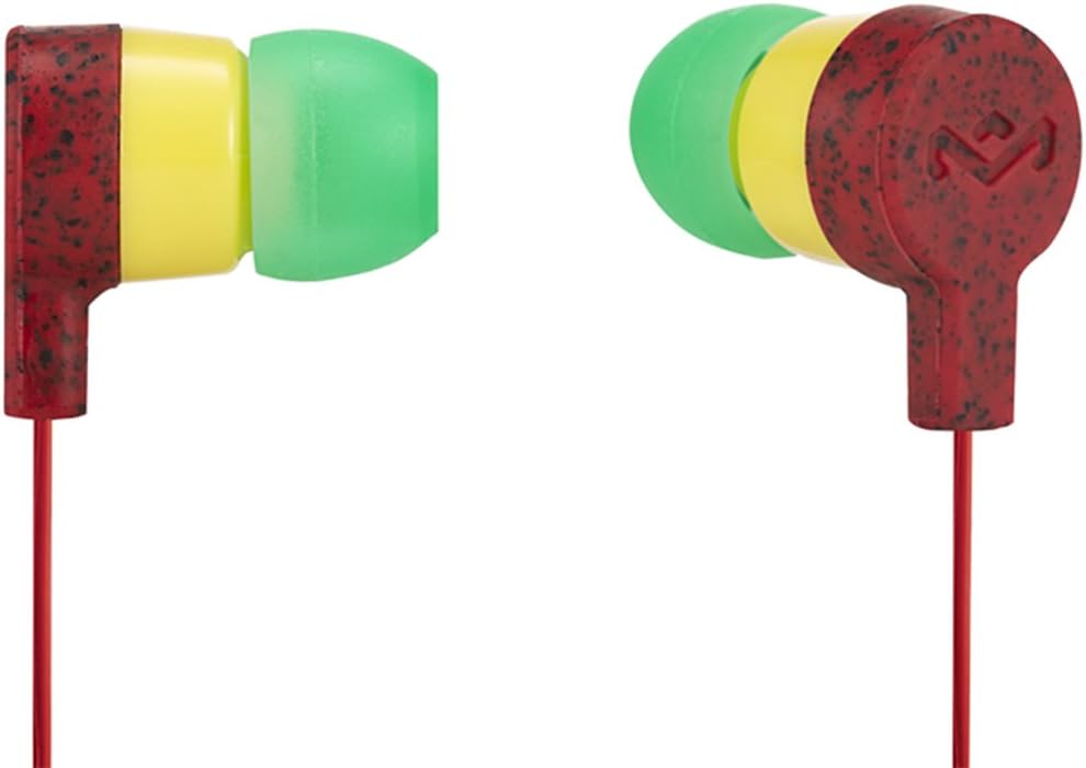 House of Marley Mystic In-Ear Headphones - Rasta
