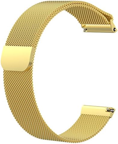 iTerk for Fitbit Versa Bands with Frame,Milanese Mesh Loop Stainless Steel Metal Replacement Wristband Bracelet Strap Magnetic Buckle Protective Case Bumper