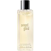 Victoria's Secret Angel Gold Fragrance Mist, Notes of Sparkling Bergamot, Gardenia & Musk, Body Spray for Women (8.4 oz)