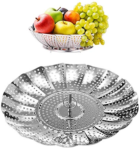 Steamer Basket Vegetable Steamer Stainless Steel Veggie Steamer Insert