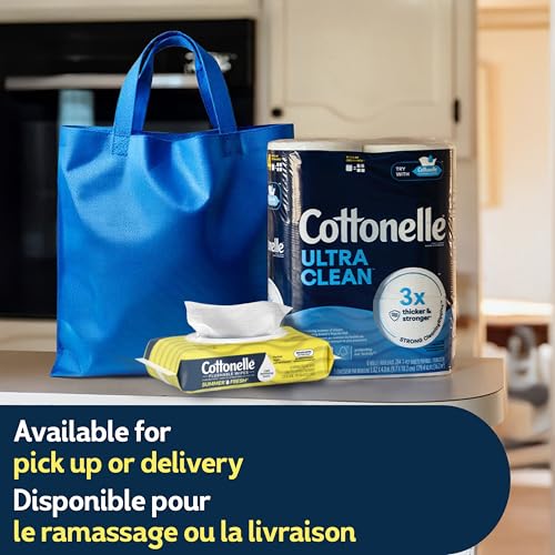 Cottonelle Summer Fresh Scented Flushable Wet Wipes, Biodegradable & Septic Safe, 4 Flip-Top Packs of 42, 168 Total Flushble Wipes | 4 Flip-Top Packs, Septic Safe, Light Floral Scent, Gentle, Alcohol-Free, Plant-Based