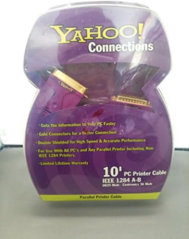 Yahoo Connection 10ft Ieee 1284 A-b Cable