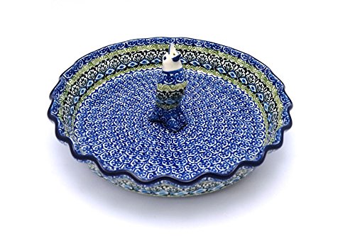Click Here to See More Images Polish Pottery Pie Set - Tranquility