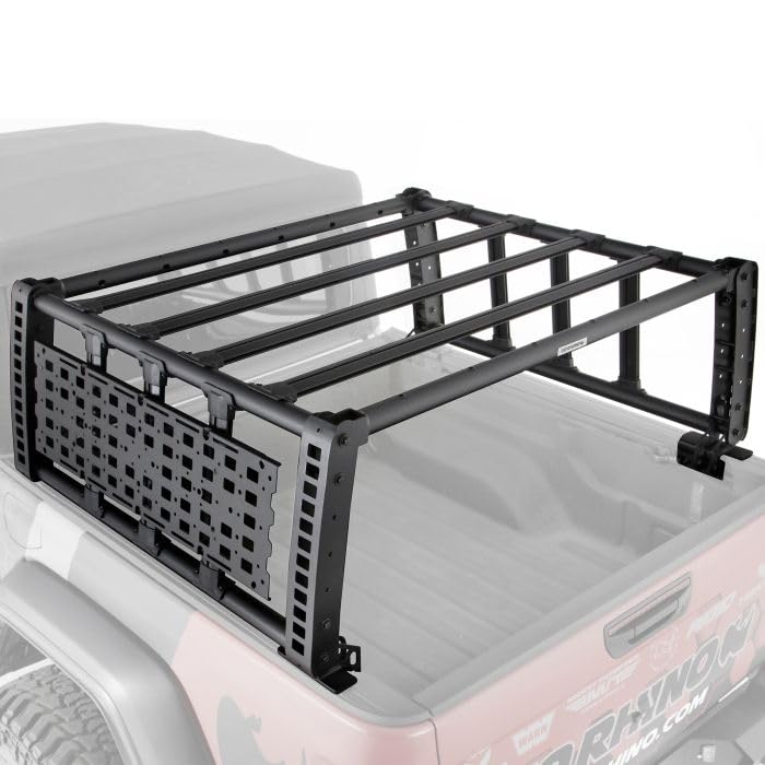 Photo 1 of Go Rhino XRS Xtreme Bed Rack System | Mild Steel, Textured Black | 5953000T | Fits 2016-2024 Nissan Navara NP300, All Cabs