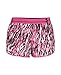 Under Armour Women's Print Perfect Pace Shorts, Rebel Pink/Rebel Pink/Reflective/Reflective, Large