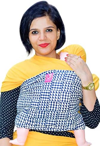 Anmol Baby Carriers Modernista - Yellow Hybrid Wrap - 1 Day to 2 Years