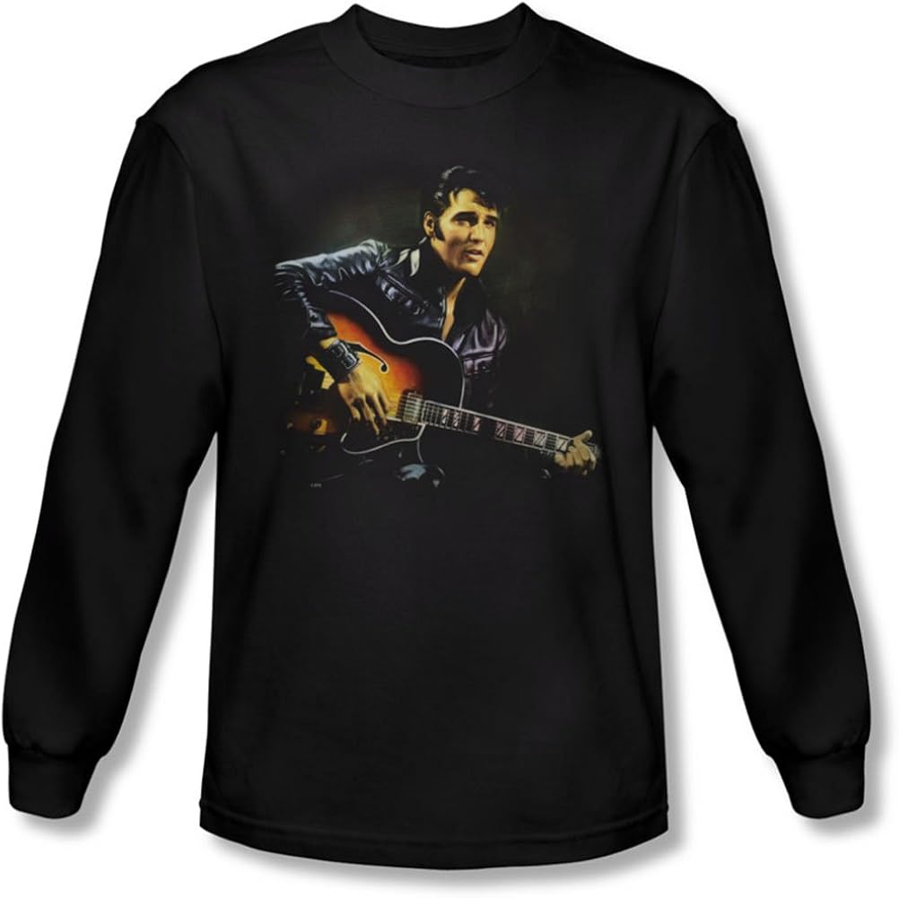 Elvis Presley Official 1972 In Concert Vintage Graphic Tee - Men's Short Sleeve Cotton T-Shirt