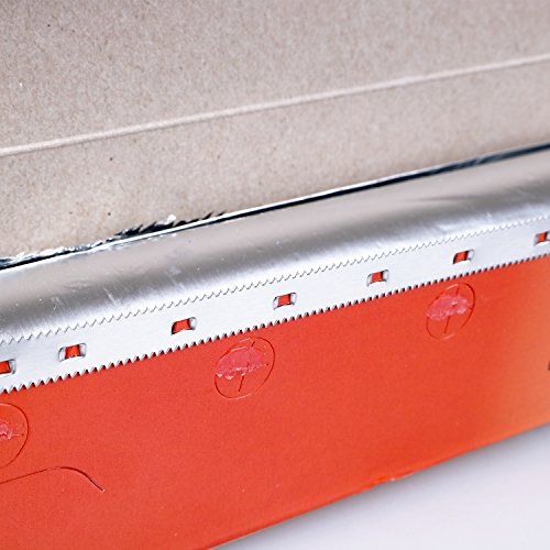 Wohler Durable Kitchen Aluminum Foil Roll, 100 Sq Ft (100sq*3,200sheets*2)