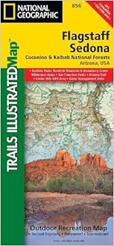 Flagstaff, Sedona [Coconino and Kaibab National Forests] (National Geographic Trails Illustrated Map)