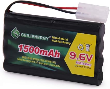 bateria nikko coches radio control 9.6 v