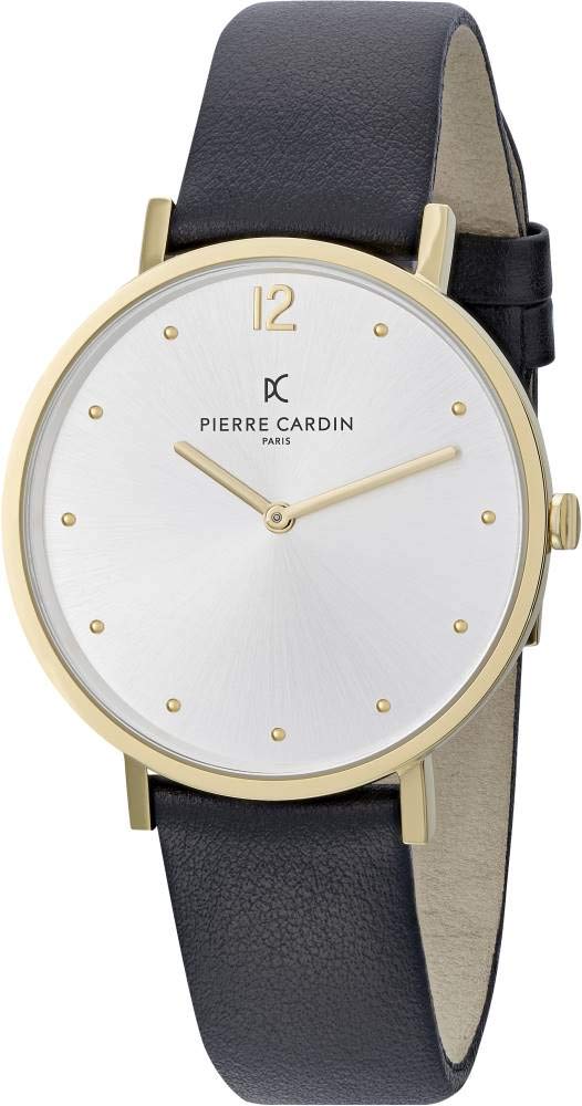 Pierre Cardin Women's Analogue Quartz Watch with Leather Strap CBV.1009