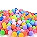 Vktech® 100-Piece Colorful Ball Soft Plastic Ccean Ball Non-Toxic Phthalate-Free Funny Baby Kid Swim Pit Toy 5.5 cm / 2.1 inch