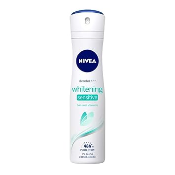 NIVEA Deodorant, Whitening Sensitive, Women, 150ml