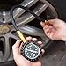Tire Pressure Gauge JACKYLED 100 PSI Heavy Duty Tyre Gauge Meter Monitor for Car Truck Motorcycle Bike SUV ATV