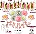 The Complete Pink Rose Gold Party Decorations Supplies Kit for First Birthday, Bachelorette, Bridal & Baby Girl Shower - Premium Quality by PomPomGLAM