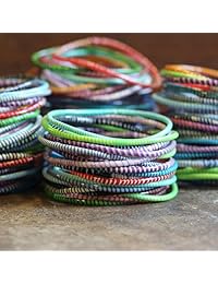 brazaletes de intercambio, sin metal, 10AssortedFlipFlipBracelets