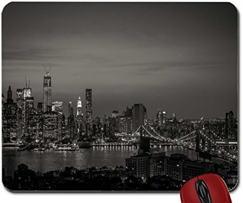 New York City Black and White wallpaper mouse pad computer mousepad