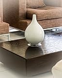Objecto H3 Hybrid Cool Mist Ultrasonic Humidifier with Aroma Therapy, No Filter Whisper Quiet Operation, White