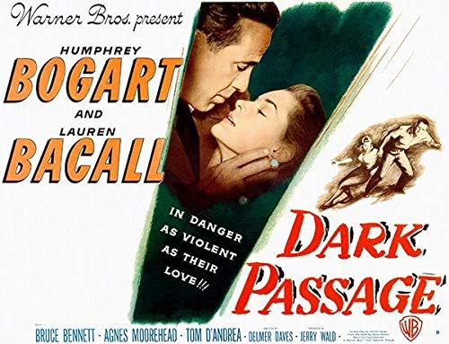 Amazon.com: Dark Passage - 1947 - Movie Poster: Posters & Prints