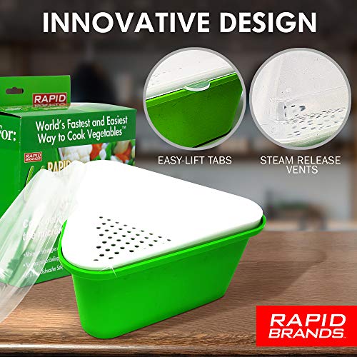 3 Rapid+Veggie+Steamer+Vegetables+Microwave