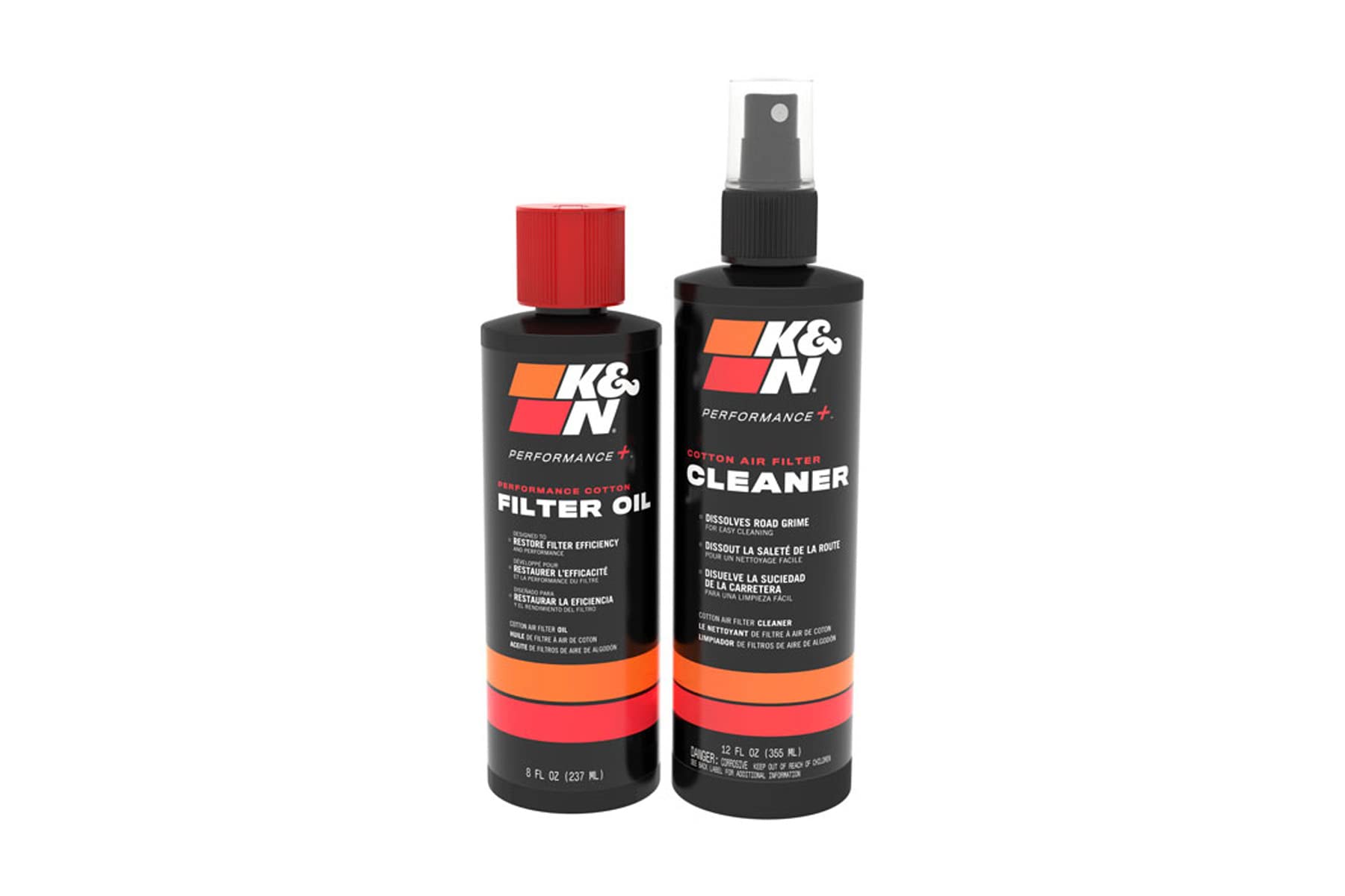K&N エアーフィルターケアサービスKIT オイル237ml/クリーナー 355ml k&n air filter 99-5050商品画像