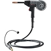 VEVOR 200Amp Spool Gun with 10FT Cable, Compatible with W Weldpro MlG200GDsv200 and MIG155GD Welders, Suitable for 0.030" and 0.035" Flux Core/Solid/Aluminum Welding Wires