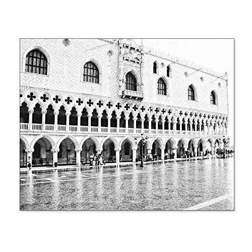 Amazon.com: Venice Wall Art Italy Photography Black and White Photo